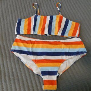 SHEIN Striped Bikini